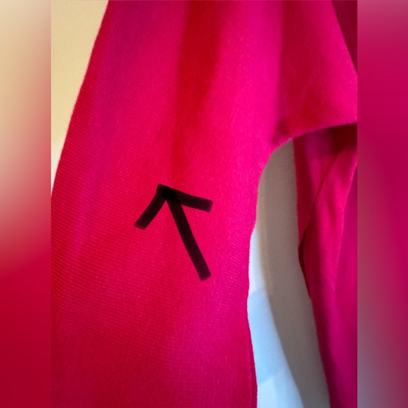 Saturday Sunday by Anthropologie Women’s Long Red Ribbed Tunic Oversized Size XS - Picture 8 of 8